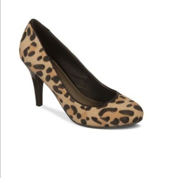 Fergalicious Utopia Leopard Print Heel size 10 - Picture 1 of 6